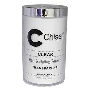 Chisel (Dap La Ghien) – 100% Pure Nail Sculpting Powder – Pink & White Collection – 22oz (CLEAR)