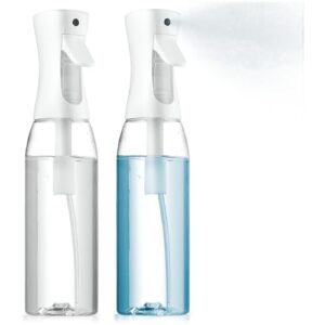 4 Pack Continuous Spray Bottle for hair – 17 Oz Ultra Fine Mist Sprayer | Water Spray Bottle For Hair Mister Spray Bottle | Hair Spray Bottles For Hairstyling, Cleaning, Salons (4pk 17oz)
