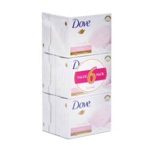 Dove Beauty Cream Bar Soaps, Pink/Rosa – 135g / 4.76oz x 6 Pack6