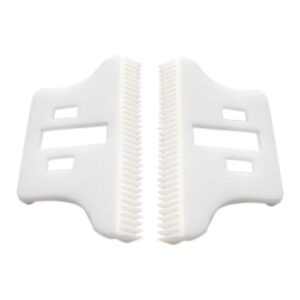 Latest Ver. Replacement Ceramic Blades for 8081 WAHL Detailer T-WIDE Trimmer Blade 32 teeth 2pcs