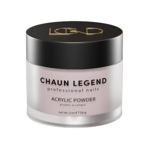 Chaun Legend Acrylic Powder> 2oz Long Lasting Salon Quality> Bubble Free> Self Leveling Professional Manicures> Fake Nails> Carving & Extensions> Be Mine