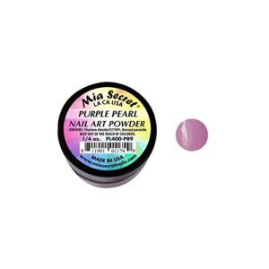 Mia Secret Nail Art Powder Pearl Collection – .25 oz (Purple Pearl)