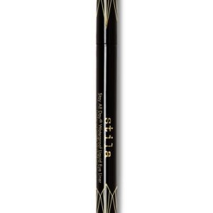 Stila Stay All Day Waterproof Liquid Eye Liner Micro Tip – Intense Black – 0.016 Oz Eyeliner