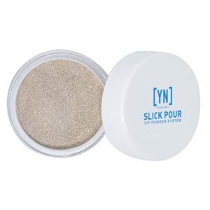 Young Nails SlickPour Dip Powder – Extended Wear Dip Powder Nail Color for use with SlickPour System Prep> Base> Activator & Top Coat> Fortified with Calcium & Vitamin E> Bronze Buzz> 15g