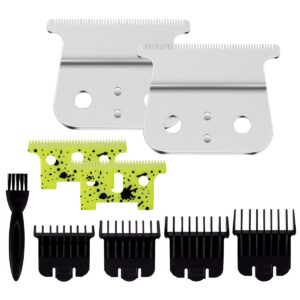 Andis T Outliner Replacement Blades – Compatible with Andis T Outliner & GTX, Ceramic & Stainless Steel Blades (Yellow)