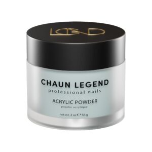 Chaun Legend Acrylic Powder> 2 Oz Long Lasting Salon Quality> Bubble Free> Self Leveling Professional Manicures> Fake Nails> Carving & Extensions> Mint to Be