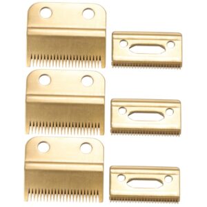 NOLITOY 3sets Replacement Blade for Designer Clipper Head Electric Shears Head Trimmer 2pcs*3