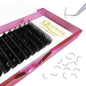 Eyelash Extensions 0.20 C Curl 16mm Individual Lashes Classic Tray Handmade Soft Natural Matte Black|Optinal 0.03/0.05/0.07/0.10/0.15/0.20 C/D Single 6-18mm Mix 8-15mm|(0.20 C 16mm)