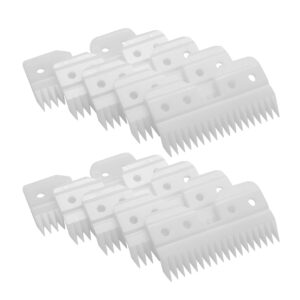 Hubceuo 10Pcs/Lot Replaceable Ceramic 18 Teeth Pet Ceramic Clipper Cutting Blade for A5 Series