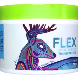MC Nails Flex Clear Acrylic Powder 4oz