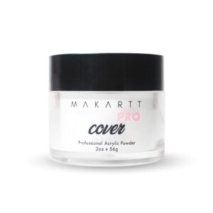 MakarttPro Acrylic Powder – 56g/2oz Acrylic Nail Cover Powder for Nail Extension> Perfect Acrylic Powder for Professional Private Nail Technicians – Color – Clear