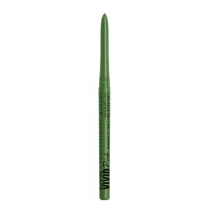 NYX PROFESSIONAL MAKEUP Mechanical Eye Pencil, Vivid Rich Mechanical, Creamy Retractable Eyeliner – It’s Giving Jade, Olive Green Eyeliner