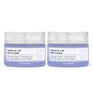 goPure Tighten and Lift Neck Cream – Clinically Tested – Pack of 2