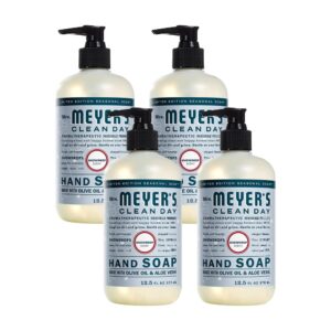 MRS. MEYER’S CLEAN DAY SnowDrop Liquid Hand Soap, 12.5 oz. (Pack of 4)