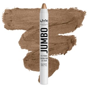 NYX PROFESSIONAL MAKEUP Jumbo Eye Pencil, Blendable Eyeshadow Stick & Eyeliner Pencil – Iced Mocha