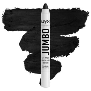 NYX PROFESSIONAL MAKEUP Jumbo Eye Pencil, Blendable Eyeshadow Stick & Eyeliner Pencil – Black Bean (Black)