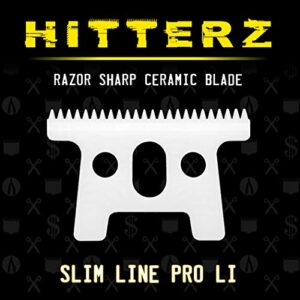 HITTERZ Ceramic Replacement Blade Slimline Pro Li Trimmer CL-AS5