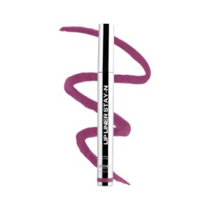 Sacheu Lip Liner Stay-N Peel Off Lip Stain — Long Lasting Matte Lip Tattoo Transfer Proof Lipstain Infused with Hyaluronic Acid & Vitamin E for All Skin Types — Vegan & Cruelty-Free, Plumped