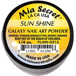 Mia Secret Professional Galaxy Collection Acrylic Powder 1/4 oz (Pick Your Color) (SUN SHINE)