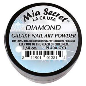 Mia Secret Professional Galaxy Collection Acrylic Powder 1/4 oz (Pick Your Color) (DIAMOND)