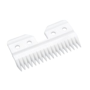 Professional 18 Teeth Replacement Cutter Blade for Fast Feed, Ceramic Moving Blade for Pets/Human, Fits Andis AG/A5 Hair Clippers (1 Pack)