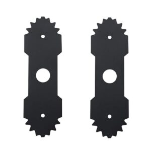 Tovyvw Pack of 2 638006008 638006007 9 in. Edger Blade Fit RY13050 RY13050A RY15518 RY40030,UT15518B,UT15518D,UT15518E,UT15518F Edger ﻿Replacement Part New for Ryobi