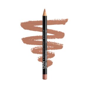 NYX PROFESSIONAL MAKEUP Slim Lip Pencil, Long-Lasting Creamy Lip Liner – Natural