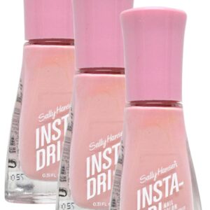Sally Hansen – Insta-Dri Fast-Dry Nail Color, Racing Rose (Pack of 3)