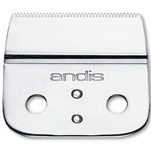 Andis 04545 Cordless T-Outliner Lithium Ion Replacement Square Blade – Carbon Steel