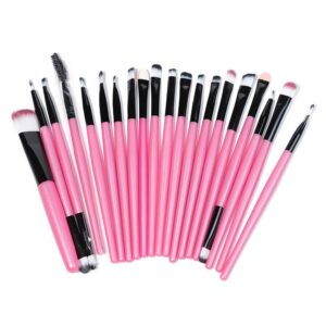 20pcs blending makeup brush + hand wax peel mask
