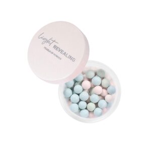 Evyicun 5 Colors Setting Powder Pearls Setting Powder Loose Beads Powder Loose Setting Powder Long Oil Control Pearls of Powder (balls-03> M)