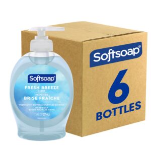 Softsoap Liquid Hand Soap, Fresh Breeze – 7.5 Fl Oz (Pack of 6)