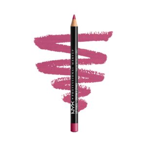NYX PROFESSIONAL MAKEUP Slim Lip Pencil, Long-Lasting Creamy Lip Liner – Bloom