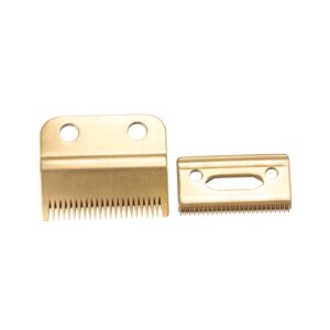 NOLITOY Gold Electric Scissor Head 2 Pack Trimmer Head Replacement Sharpened Long-Lasting for Men