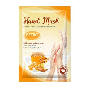 Mask Moisturising For Dry Nourishing Ageing Hands For Hand Hand Cracked Mask Gloves And Exfoliating Regenerating 10ml Care Remover Gel for Feet (A> One Size)