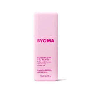 BYOMA Moisturizing Gel Cream – Barrier Repair Cream/Gel Face Lotion with Niacinamide and Green Tea – Ceramide Face Moisturizer for Dry Skin – Alcohol Free, Oil Free Face Moisturizer – 1.69 fl. oz