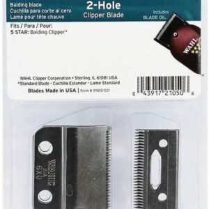 Upgrade for 000000 Balding 6X0 2 Hole Clipper Blade #2105