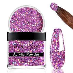 28g/box Color Acrylic Powder Professional Pink Glitter Acrylic Nail French Manicure Powder for Nail Extension Acrylic Nail System>HJ-NAP017-No.43