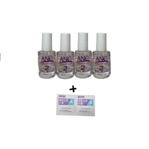 ANC Nail Dip Powder Liquid System #2 0.5oz 14.7 mL 4 Bottles