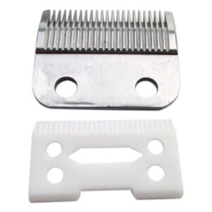 Professional Adjustable Replacement Blades Set #1006-30-15-10 for Wahl 8504 Hair Clippers Silver by YTXXDEUS