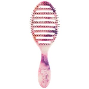 Wet Brush Speed Dry Hair Brush – Watermark (Color Wash) – Vented Design and Ultra Soft HeatFlex Bristles Are Blow Dry Safe With Ergonomic Handle Manages Tangle and Uncontrollable Hair – Pain-Free
