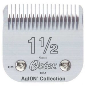 Oster Agion Hair Clipper Blade- Size 1.5- For Classic 76, Star-Teq, Power-Teq & Power Line Clippers