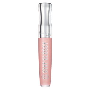 Rimmel Stay Glossy 6HR Lip Gloss, Dorchester Rose, 0.18 Fl Oz (Pack of 2)