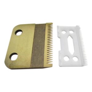 2024 Updated Adjustable Replacement Blades Set #1006-30-15-10 for Magic Clip #8451 Hair Clippers Gold