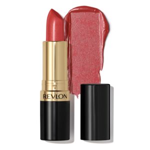 Revlon Super Lustrous Lipstick, Creamy Formula For Soft, Fuller-Looking Lips, Moisturized Feel, 808 Dirty Shirley, 0.15 oz