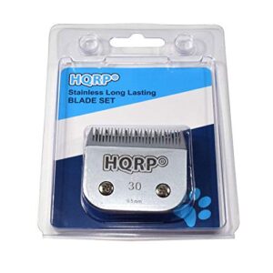 HQRP Size-30 Animal Clipper Blade Compatible with Andis Oster Wahl GEIB Laube Aesculap Pet Grooming