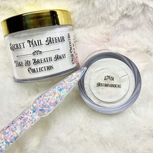 Secret Nail Affair – Astronomical Glitter Acrylic Powder – 1 oz