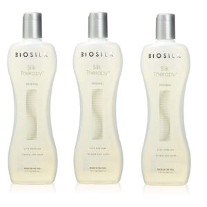 Biosilk Silk Therapy Original Cure, 12 oz (Pack of 3)