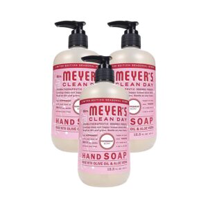 Mrs. Meyer’s Clean Day Liquid Hand Soap, Peppermint, 12.5 oz (Pack of 3)