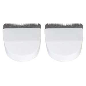 2 Pack Professional Clipper/Trimmer Snap On Replacement Blades #2068-300 – Compatible with Wahl Peanut Hair Clipper/Trimmer, White